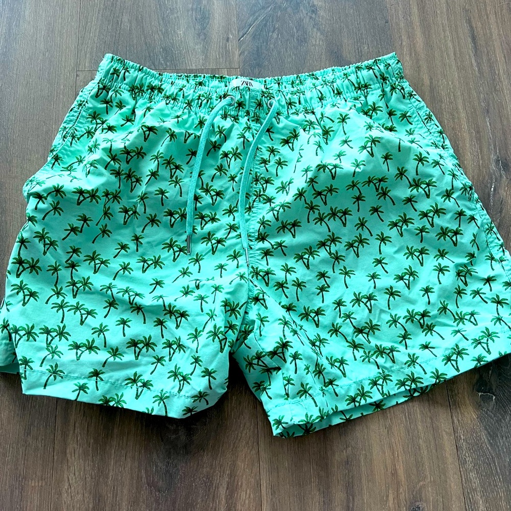 Zara Men’s Medium Swim Trunks/Shorts